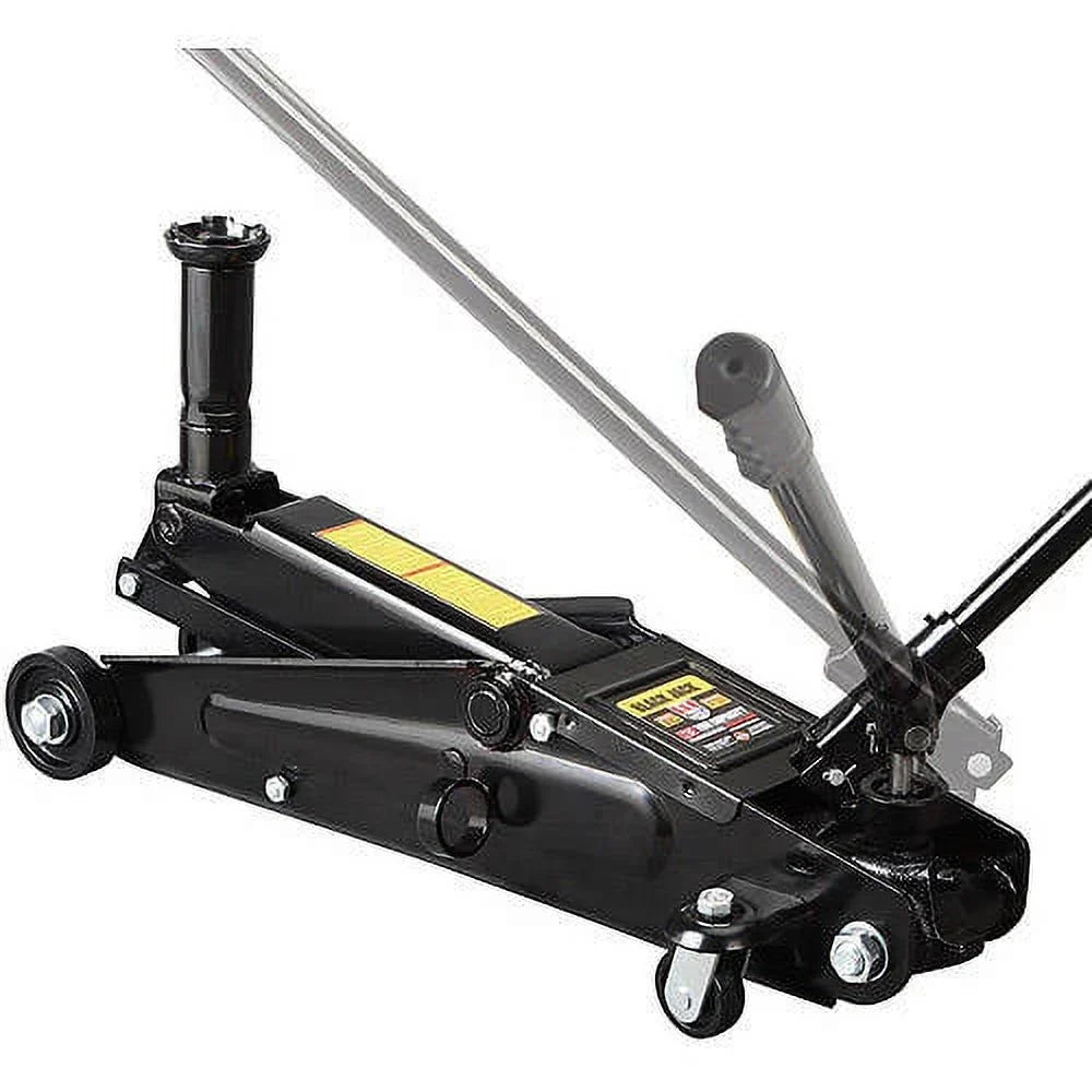 Black Jack 3 Ton SUV Floor Jack With SUV Adapter Saddle, Black - T83006W