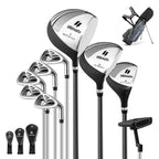 Costway Men's Complete Golf Club Set 10 Pieces With 460cc Alloy Driver