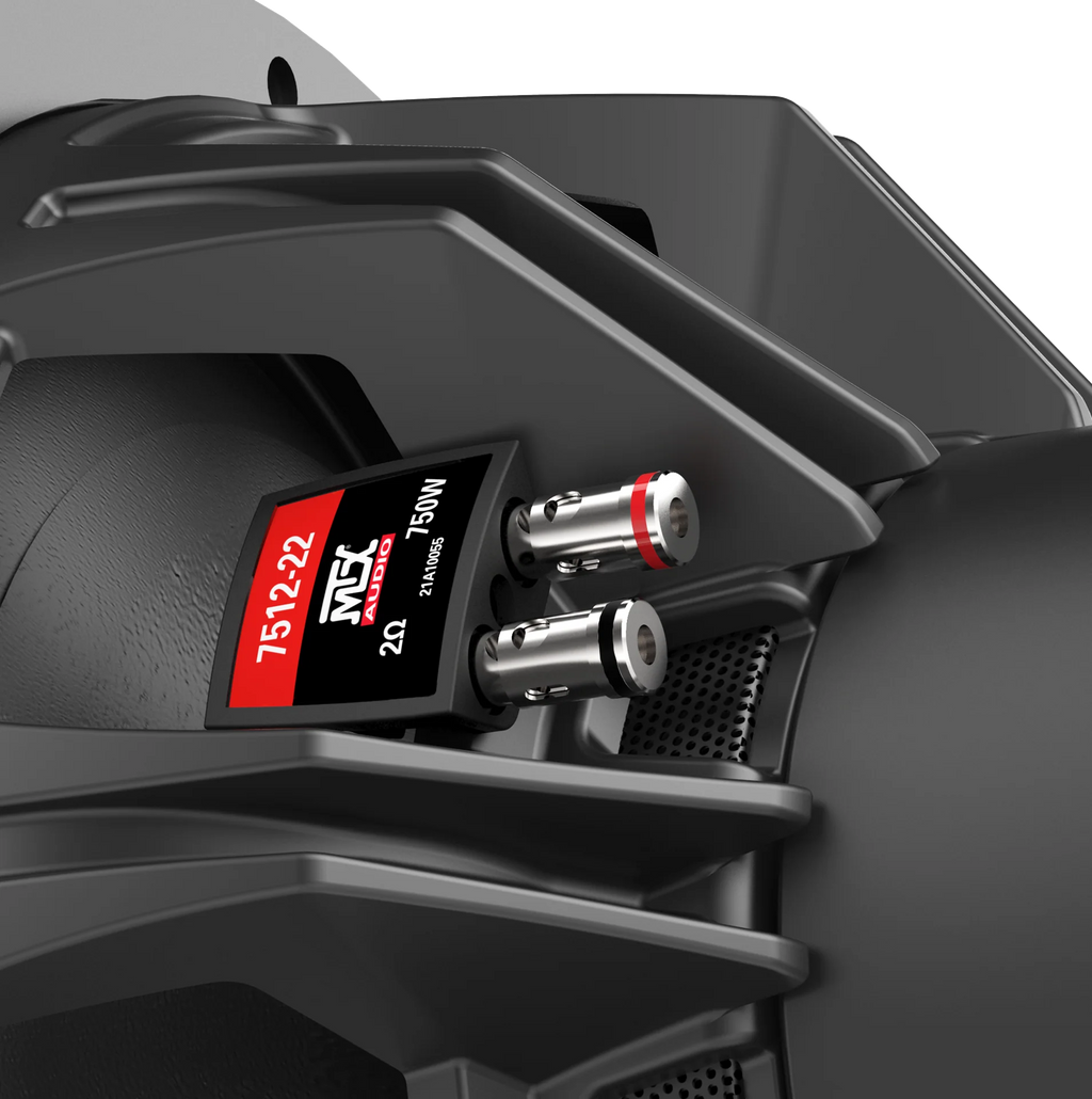 MTX 12 Inch 1500W Peak/750W RMS DVC 2 Ohm Car Subwoofer - 7512-22