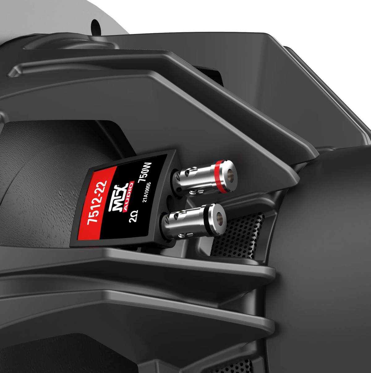 MTX 12 Inch 1500W Peak/750W RMS DVC 2 Ohm Car Subwoofer - 7512-22