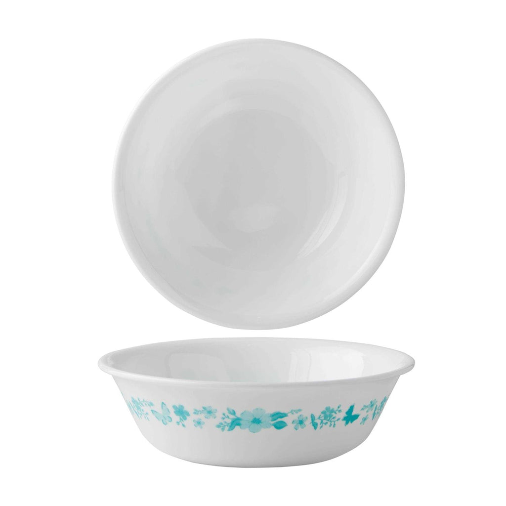 The Pioneer Woman by Corelle Dinnerware Set, 12-Piece, Teal Floral