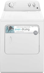 Kenmore Front Load Electric Dryer With Wrinkle Guard, 29in, 7.0 Cu. Ft., White - 62332
