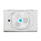 Air King Storm Guard 16 Inch 3-Speed Window Fan, White - 1/16 HP