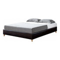 Furniture of America Goodwater Faux Leather Full Foundation Bed - Brown