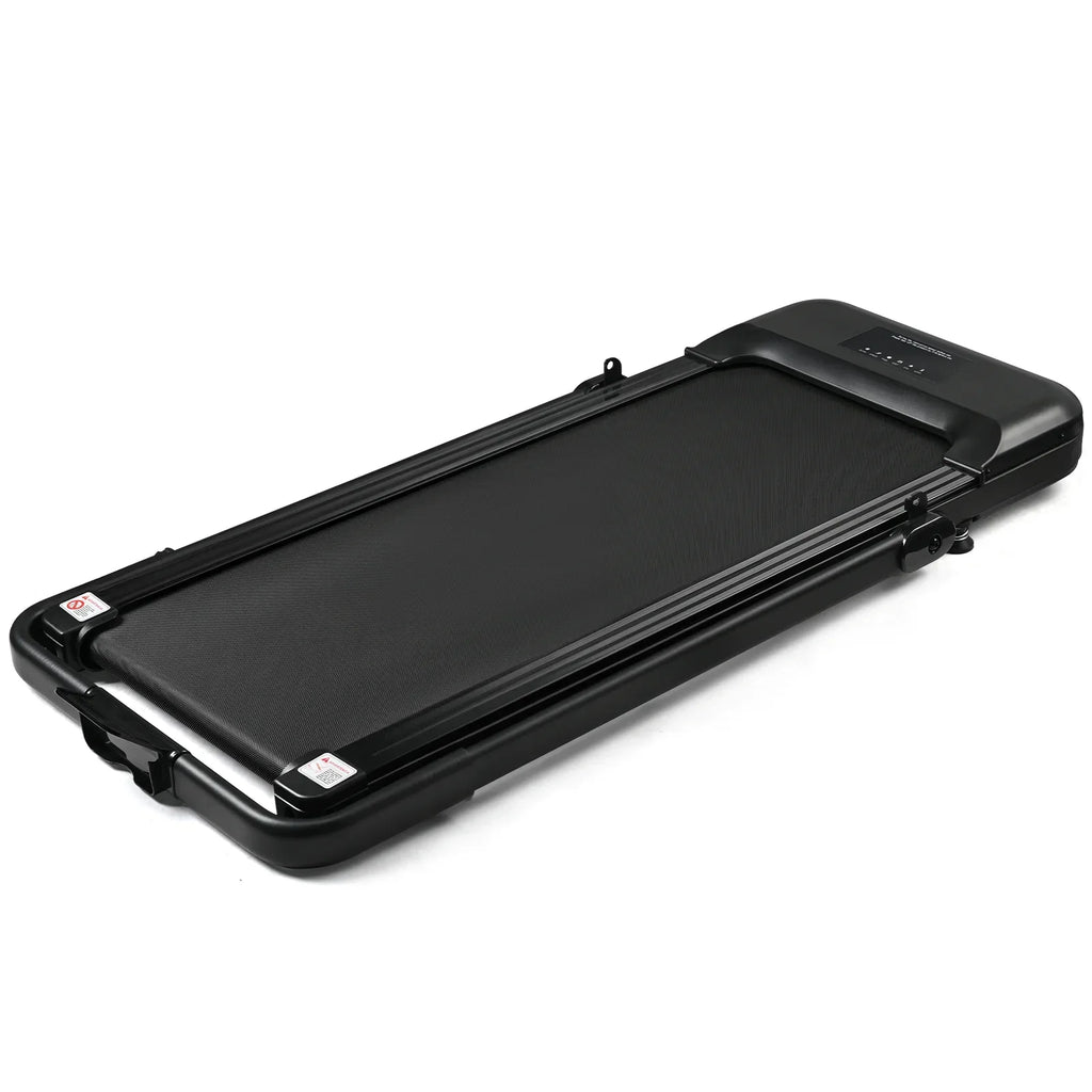 Foldable Under Desk Treadmill Walking Pad With Handle, 6.2 MPH, 2.5HP, 300 LBS Capacity