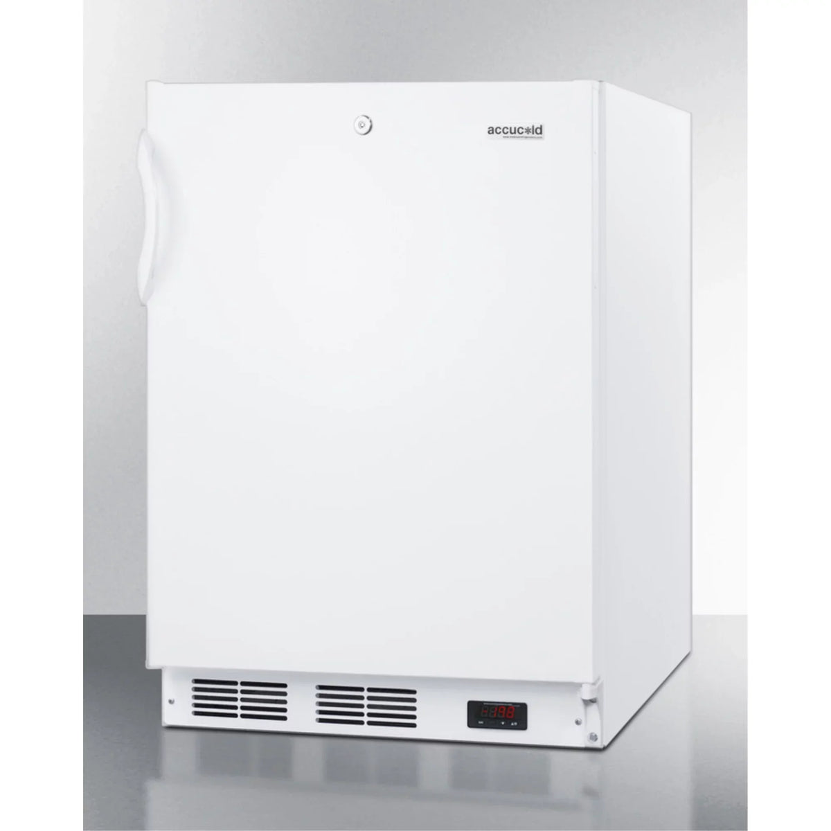 Accucold 24 in. Wide Built-In ADA Height Manual Defrost All Freezer With Lock - VT65ML7BIADA