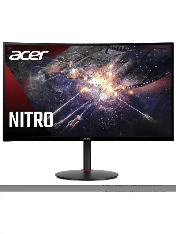 Acer Nitro XZ270 XBMIIPX Curved Gaming Monitor - 27 inch 1500R VA, 240Hz, 1ms VRB