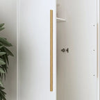 FUFU&GAGA Freestanding Solid Wood Wardrobe Closet With Storage Shelves