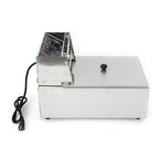 denest 5kW Large Single-Tank Electric Deep Fryer With Fry Basket - 6/12L