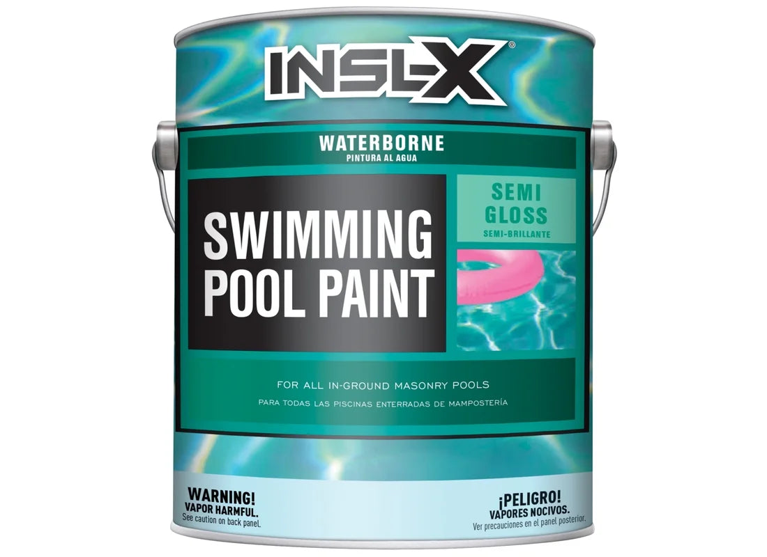 Insl-X Waterborne Pool Paint 1 Gal. Royal Blue Semi-Gloss - WR1024092-01
