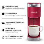 Keurig Single Serve K-Cup Pod Coffee Maker, Dusty Rose - K-Mini Plus