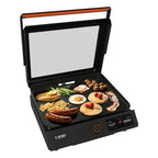 Blackstone E-Series 17-Inch Electric Tabletop Griddle With Hood - 238 Sq In