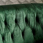 Christopher Knight Home Velvet Tufted Scroll Arm Loveseat, 30.75 x 51.5 x 30.5 Inches - Milani