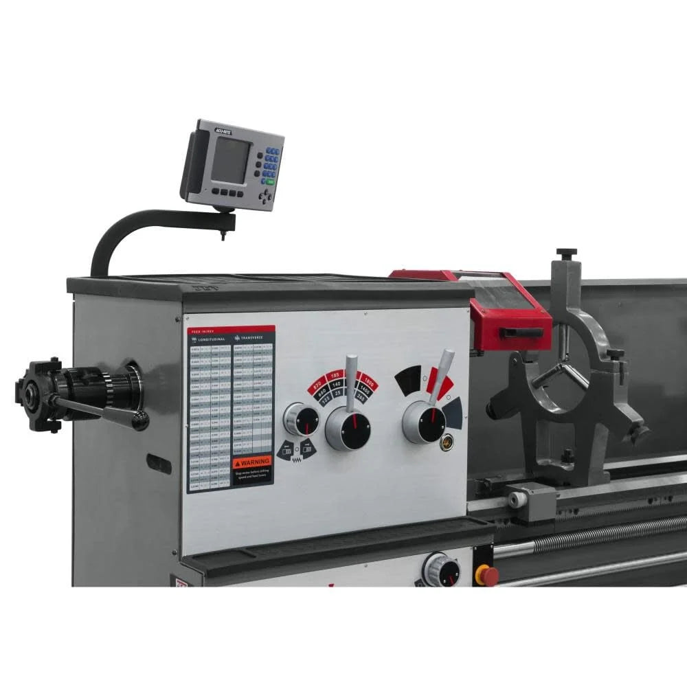 JET Lathe With 2-Axis ACU-RITE DRO 200S, Collet Closer And Taper Attachment - 321493