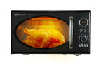 Emerson 0.9 Cu Ft 800W Retro Black Microwave Oven With Grill - MWRG0901BK