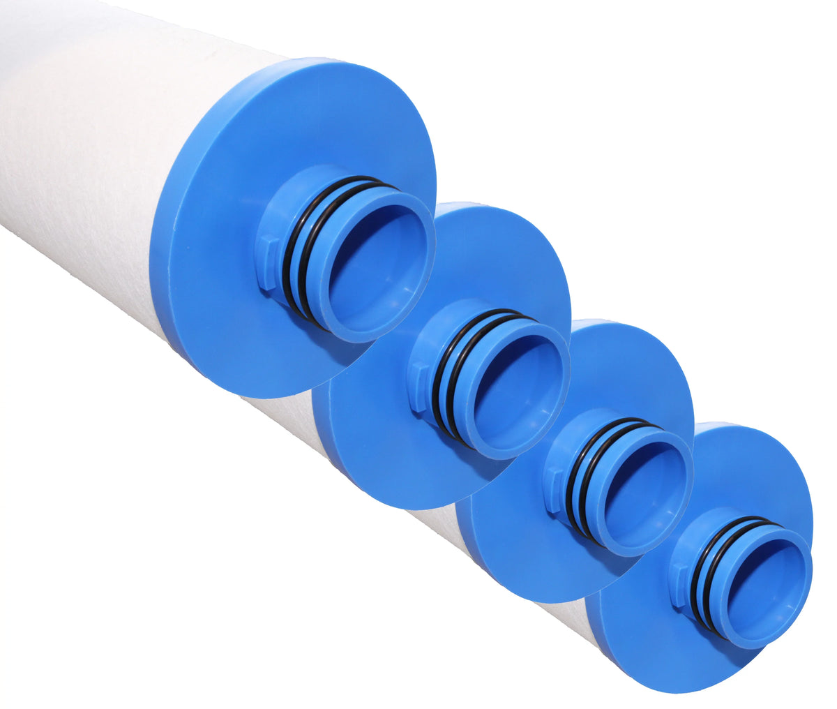 Neo-Pure Big Bubba 10 Micron Carbon Block Filter Cartridge, 26in, 4 Pack - BB150-CTO for Watt's BBC-150-ACP BBH-150