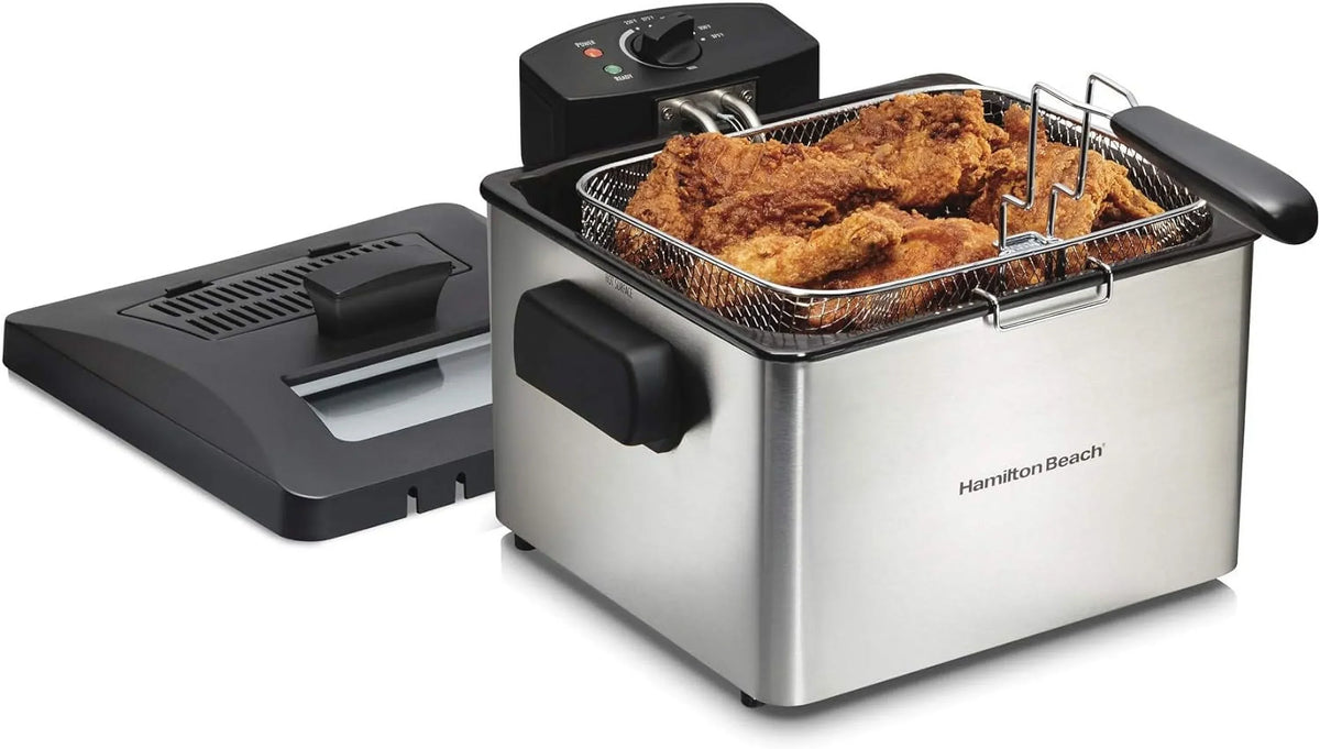 Professional Style Electric Deep Fryer, 1800 Watts, 21 Cups / 5 Liters - 35042