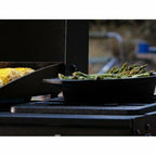 17 Inch Tabletop Griddle, 2 Burner, Black