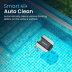 Betta Solar Powered Robotic Pool Surface Skimmer Cleaner - Betta-SE