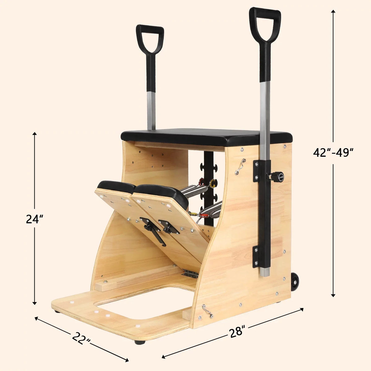 ARKANTOS Pilates Chair With 4 Spring Positions