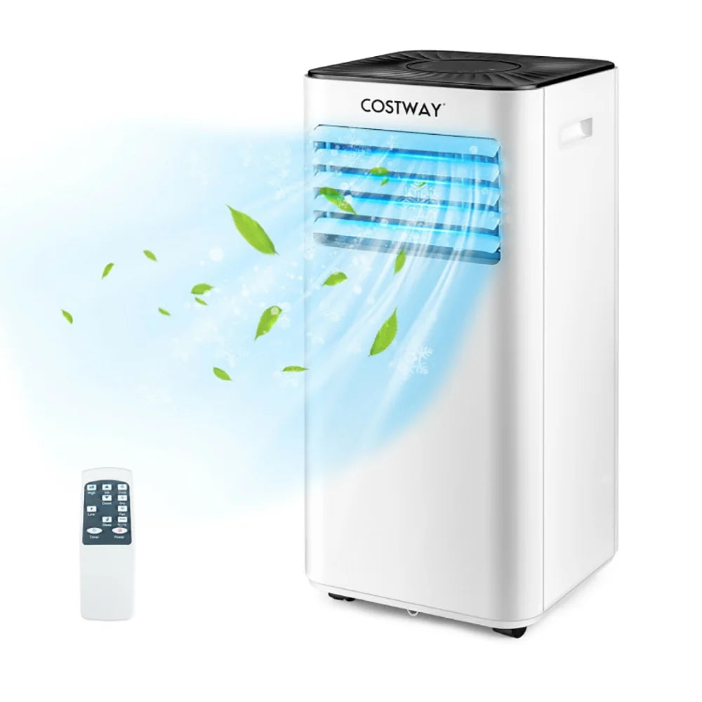 Yardi Yard Portable Air Conditioner 10000 BTU, White, Cools Up To 350 Sq. Ft.