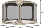 EAST OAK Pop-Up Screen House Tent 10 x 10 FT With Carry Bag