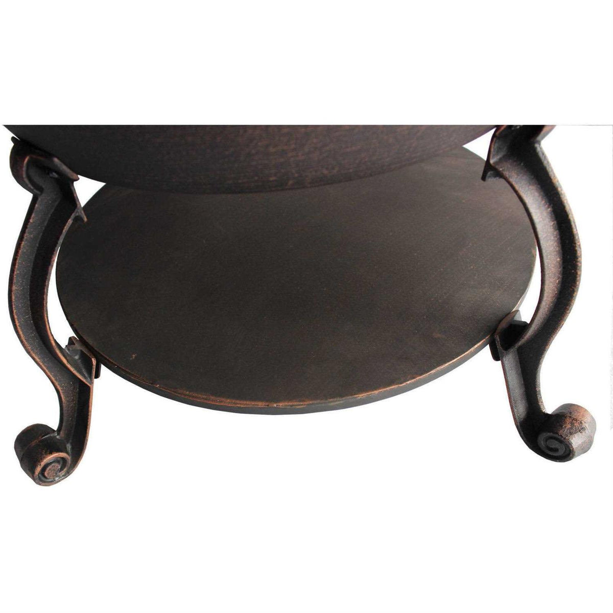 Better Homes and Gardens Wood-Burning Cast Iron Chiminea, Bronze