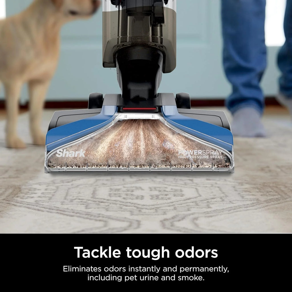 Shark CarpetXpert Carpet Cleaner, Cyan, 13.15 in D x 11.97 in W x 43.5 in H - EX201