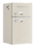 Frigidaire 3.1 Cu. Ft. 2-Door Retro Compact Refrigerator With Built-In Side Bottle Opener - Cream