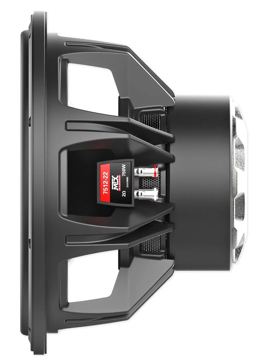 MTX 12 Inch 1500W Peak/750W RMS DVC 2 Ohm Car Subwoofer - 7512-22