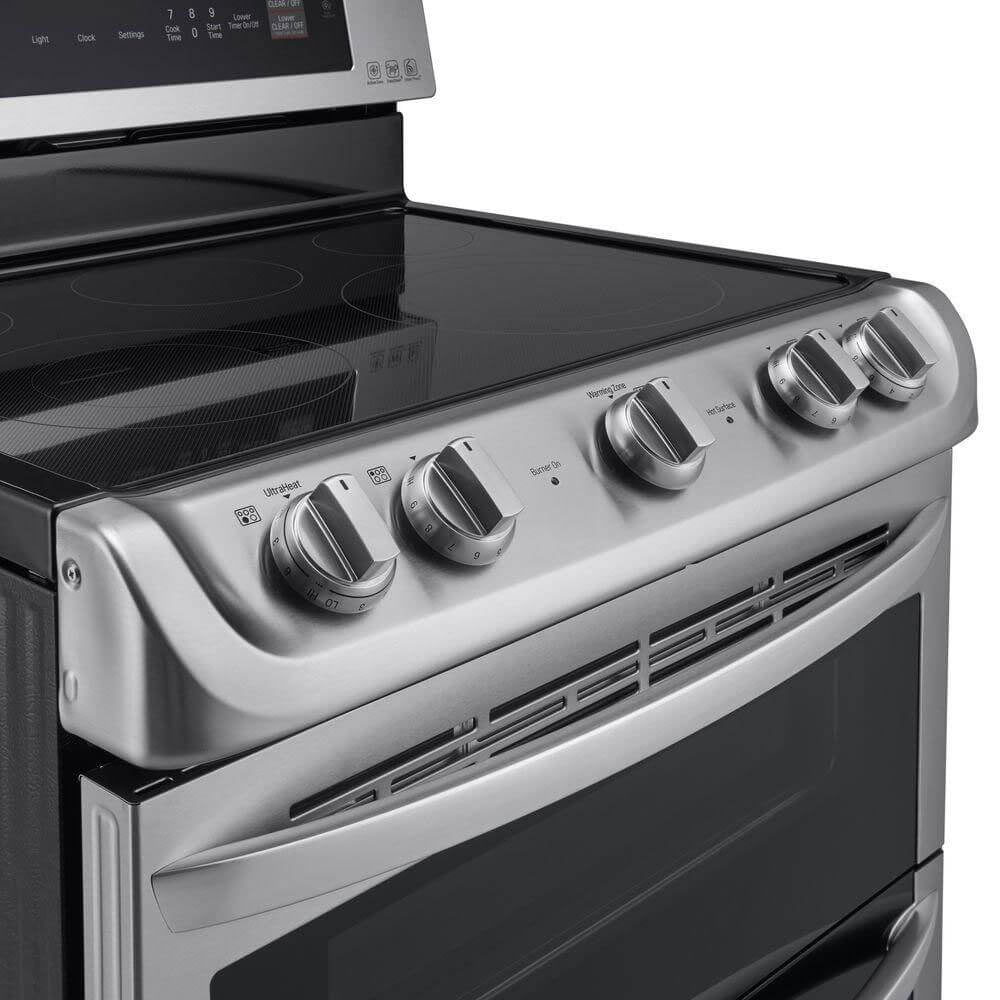 LG Double Oven Stainless Steel Electric Range, 7.3 Cu. Ft. - LDE4413ST