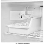Insignia Top-Freezer Refrigerator, 18 Cu. Ft., White - NS-RTM18WHD2