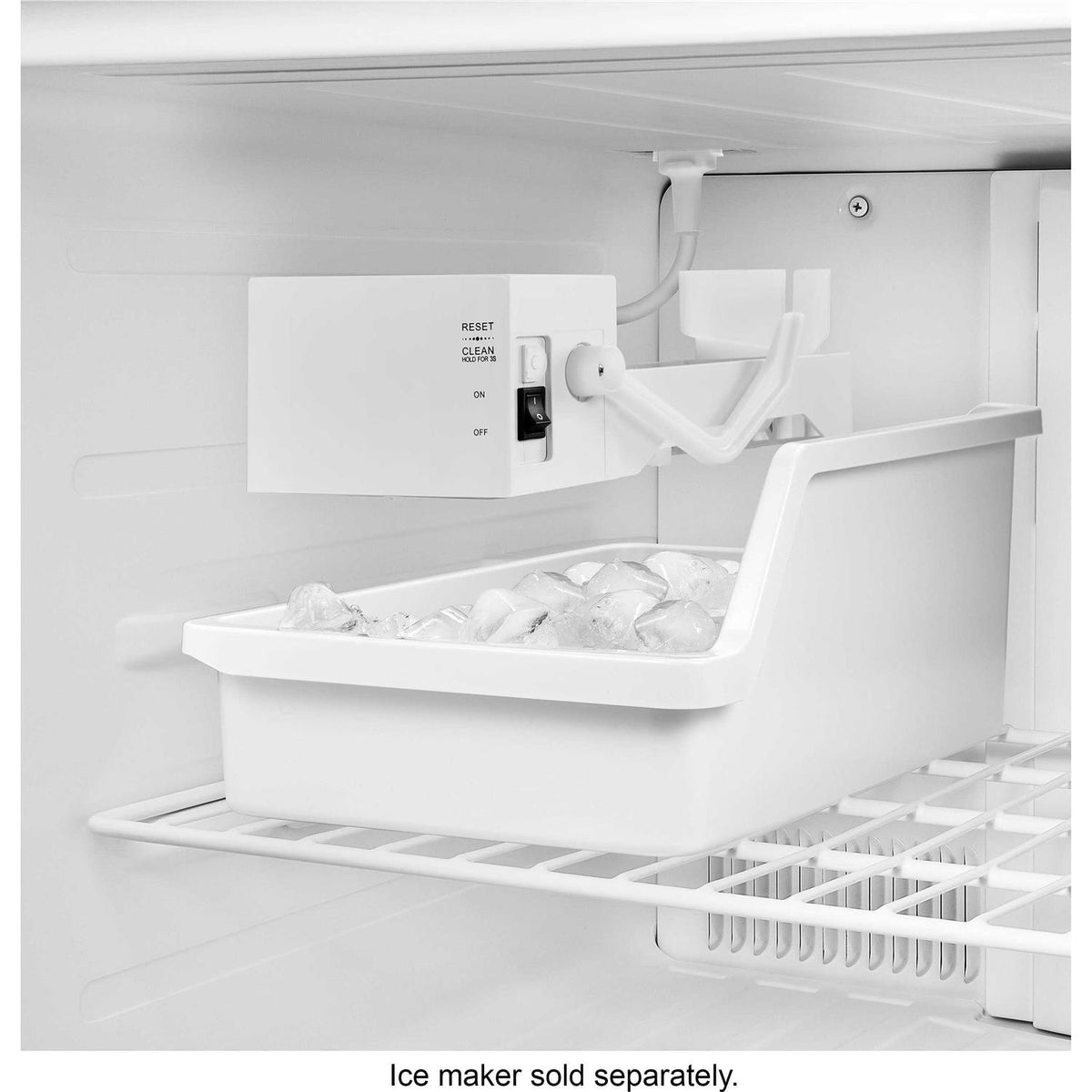 Insignia Top-Freezer Refrigerator, 18 Cu. Ft., White - NS-RTM18WHD2