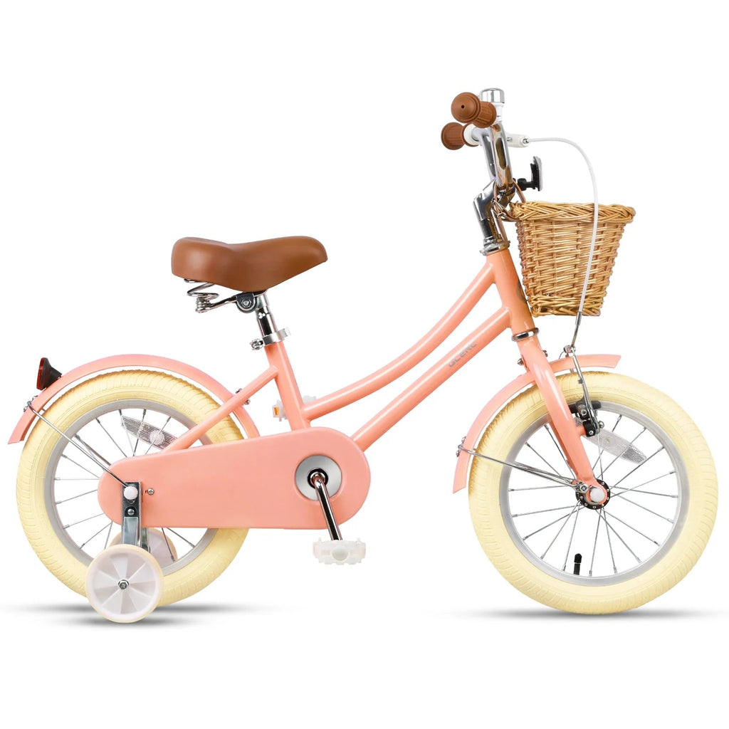 Glerc Girls' Kids' Bike, 12 inch, Pink, Ages 2-4 Years - Little Molly
