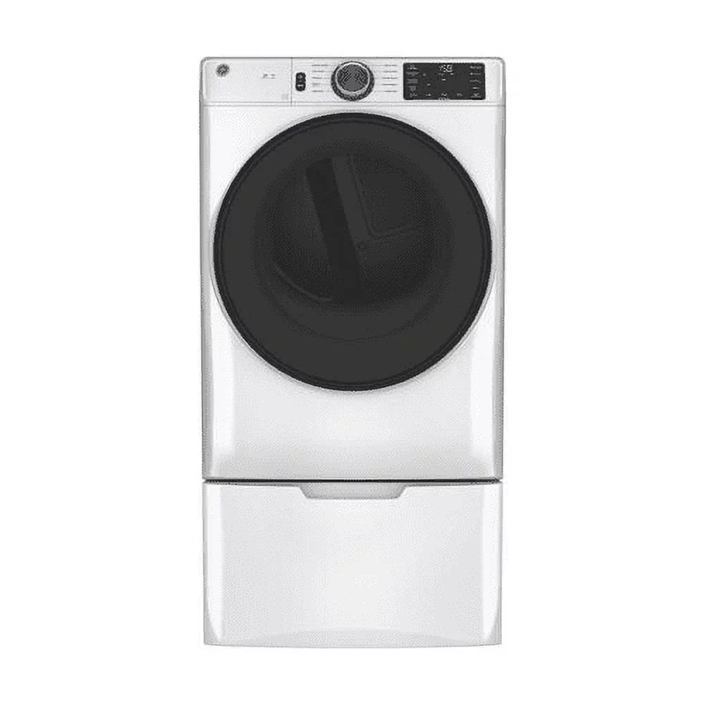 GE Smart Electric Dryer, 7.8 cu. ft. Capacity With Sanitize Cycle - Long Vent