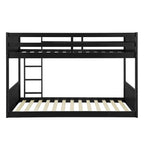 Delphia Twin Over Twin Low Profile Bunk Bed - 77.33 L x 42.25 D x 51.5 H