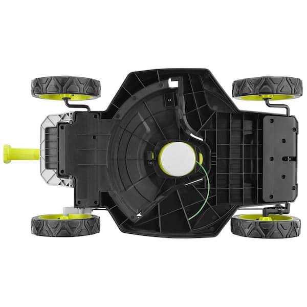 RYOBI ONE+ 18V 12 in. Cordless Battery Mower, String Trimmer And Edger