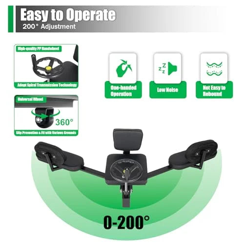 Leg Stretcher Machine With PU Cushion - 200 Degrees
