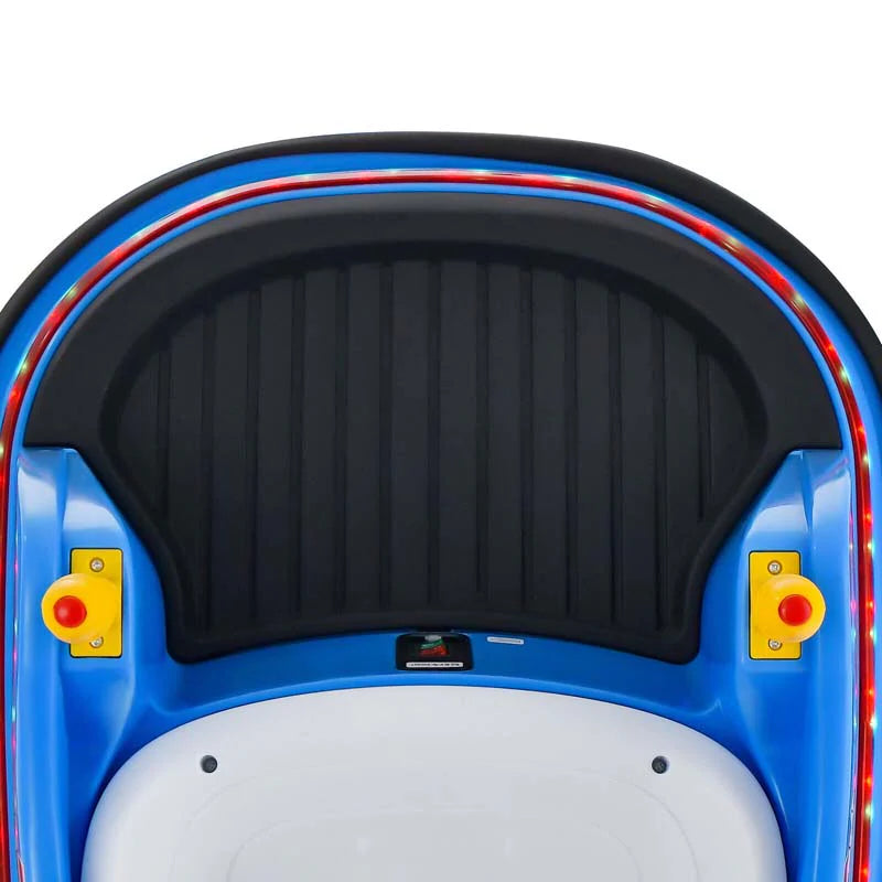 12V Toddler Battery Powered Bumper Car With Dual Joysticks And 360 Degree Spin