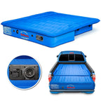 Airbedz By Pittman Outdoors Truck Bed Air Mattress Mid Size 5Ft-5.5Ft Short Bed With Rechargeable Pump And Tailgate Extension - PPI-AC5-105