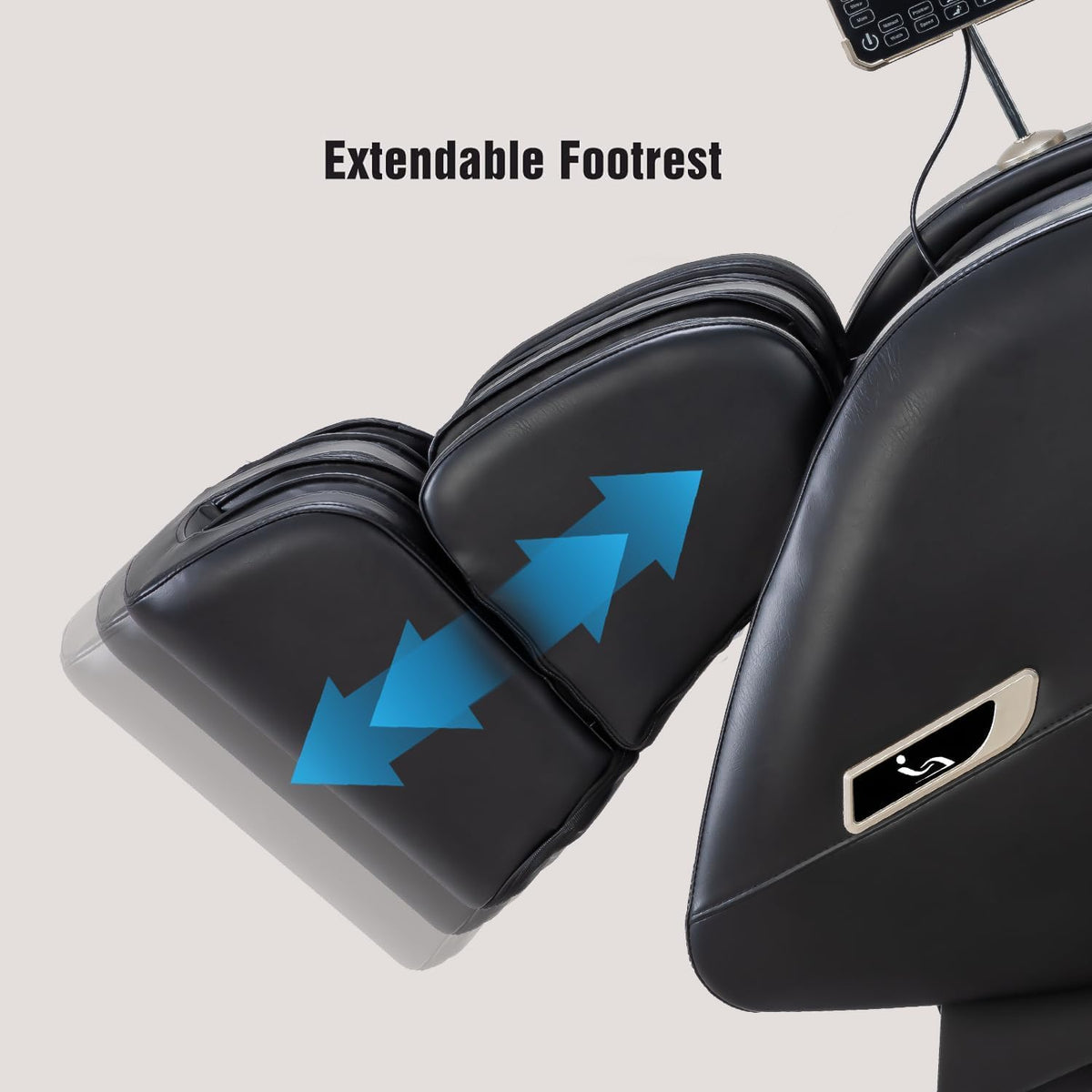 MYTHIA Full Body Zero Gravity Massage Chair With 3D Massage, Heat, Foot Rollers, Bluetooth And USB Charging - MD906