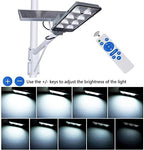 SUSVQLXG Solar LED Street Flood Light 450W 528 LEDs 20000 Lumens 6500K - SUSVQLXG 450