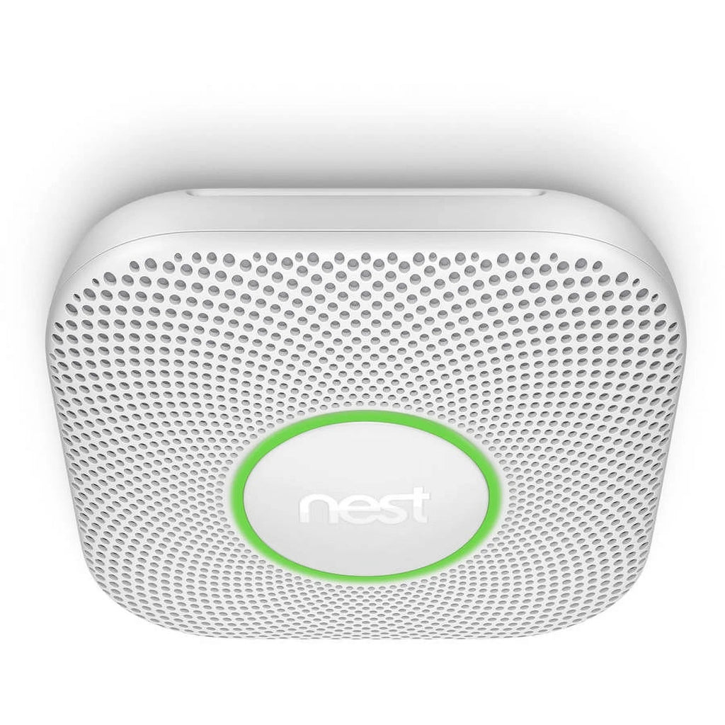 Google Nest Protect Wired Split-Spectrum Smoke And Carbon Monoxide Alarm - S3003LWES