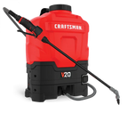 4-Gallon Plastic 20-Volt Battery Powered Backpack Sprayer