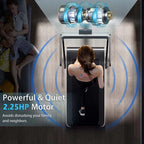 GYMAX 2-in-1 Folding Under Desk Treadmill With Speaker, App And Remote Control - 2.5HP