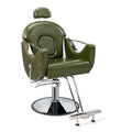 OmySalon Reclining Salon Chair With Footrest And 330 lbs Capacity