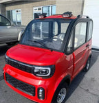 Two-Seat Electric Golf Cart With Air Conditioning And Heat