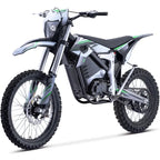 MotoTec Electric Dirt Bike 72V 12,000W White - Venom