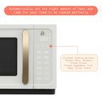 Beautiful 1.1 Cu ft 1000 Watt Sensor Microwave Oven, White Icing - BFCMS811WEST10