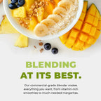 Cleanblend Commercial Countertop Blender 3 Horsepower 1800 Watt 64 Ounce